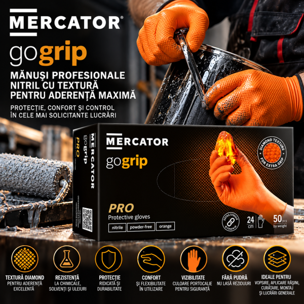 Premium Gloves Gogrip Size L Mercator