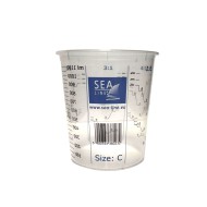 Set 10 Bucati Pahare Mixare 1100ml Sea-Line